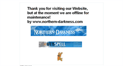 Desktop Screenshot of northern-darkness.com