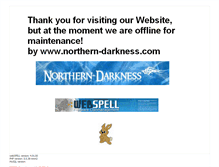 Tablet Screenshot of northern-darkness.com